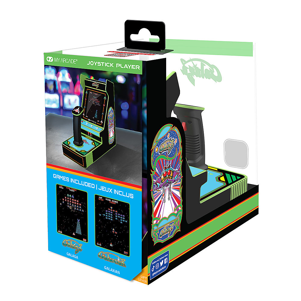 dreamGEAR - Galaga Portable Retro Arcade (2 games in 1) - Green & Black_2