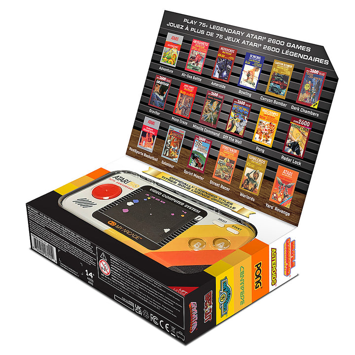 dreamGEAR - Atari Portable Gaming System (100 games in 1) - Black_1