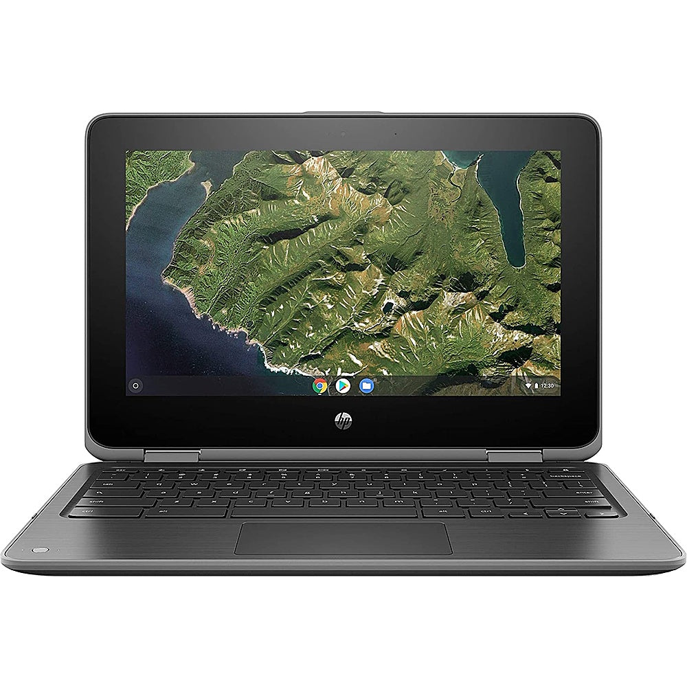 HP Chromebook x360 11 G2 Laptop, Celeron N4100 1.1GHz, 4GB, 32GB SSD, 11.6" HD, Chrome OS, CAM, TOUCH, A GRADE - Gray_0
