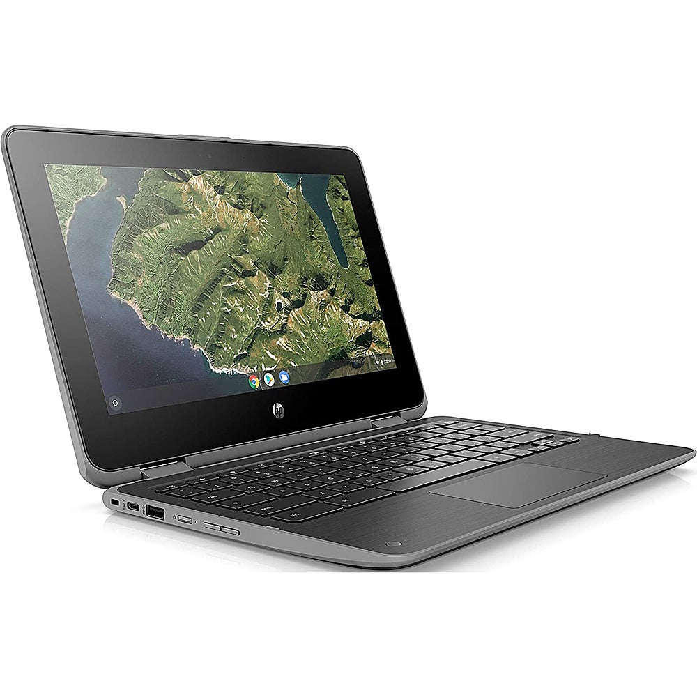 HP Chromebook x360 11 G2 Laptop, Celeron N4100 1.1GHz, 4GB, 32GB SSD, 11.6" HD, Chrome OS, CAM, TOUCH, A GRADE - Gray_3