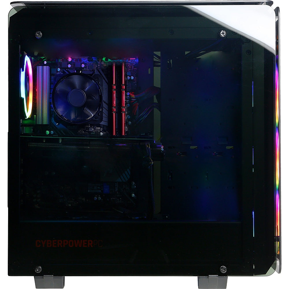 CyberPowerPC - Gamer Master Gaming Desktop - AMD Ryzen 7 7700X - 32GB Memory - AMD Radeon RX 7800 XT - 2TB SSD - Black_1