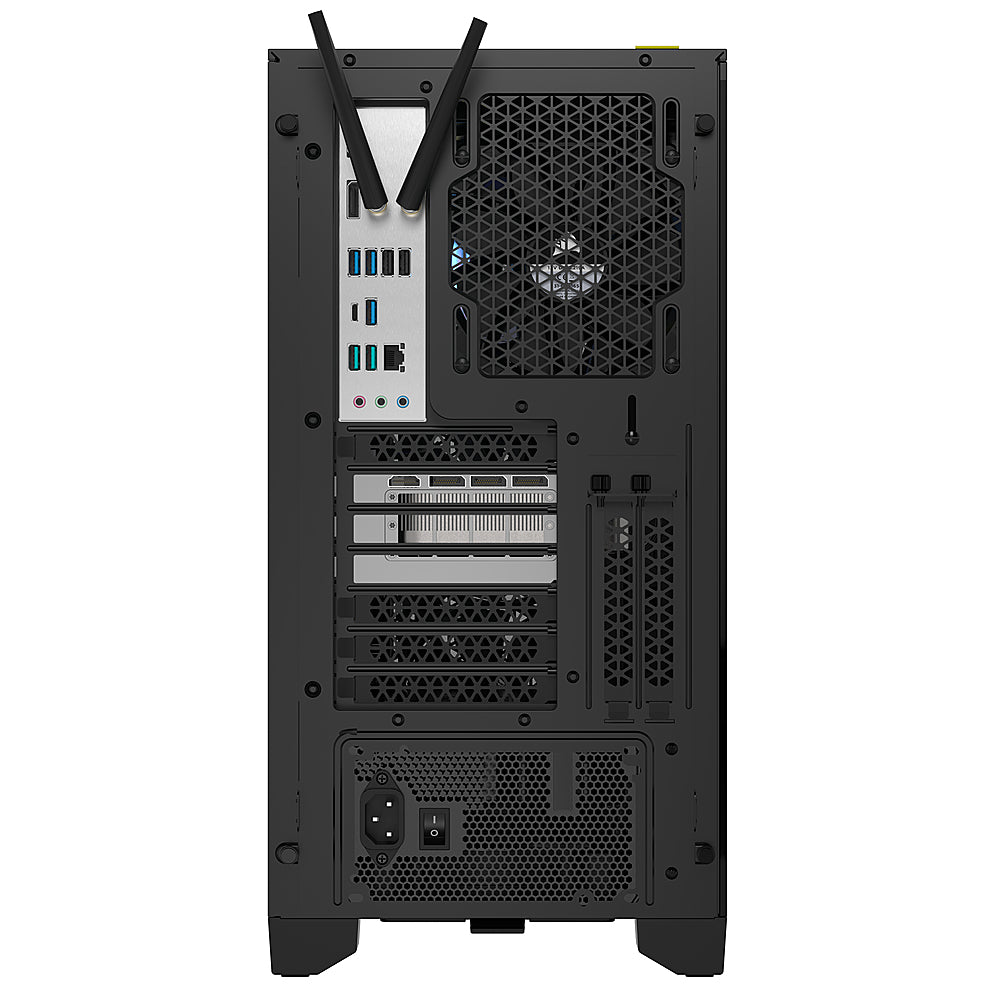 CORSAIR - VENGEANCE a7300 Gaming Desktop - AMD Ryzen 7 7700X - 32GB DDR5 5600 MHz Memory-NVIDIA GeForce RTX 4070Ti - 1 TB SSD - Black_3