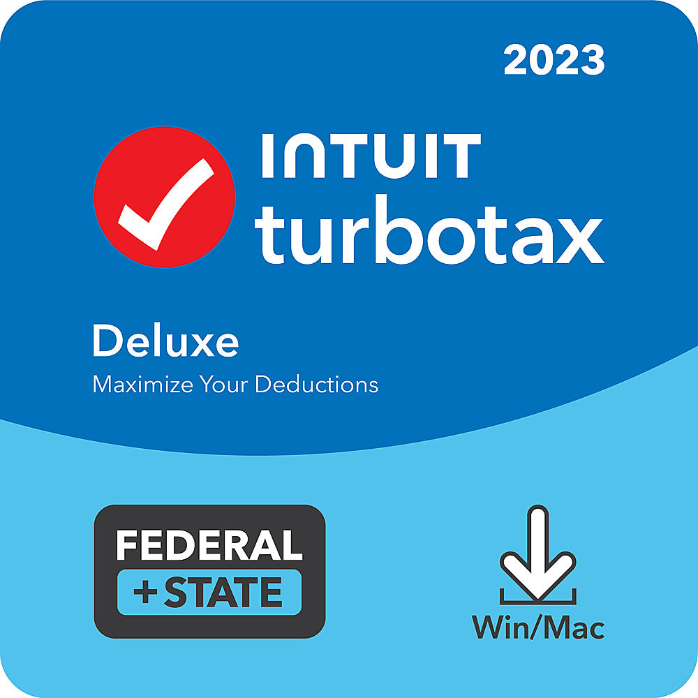 TurboTax - Deluxe 2023 Federal + E-file & State - Mac OS, Windows [Digital]_0
