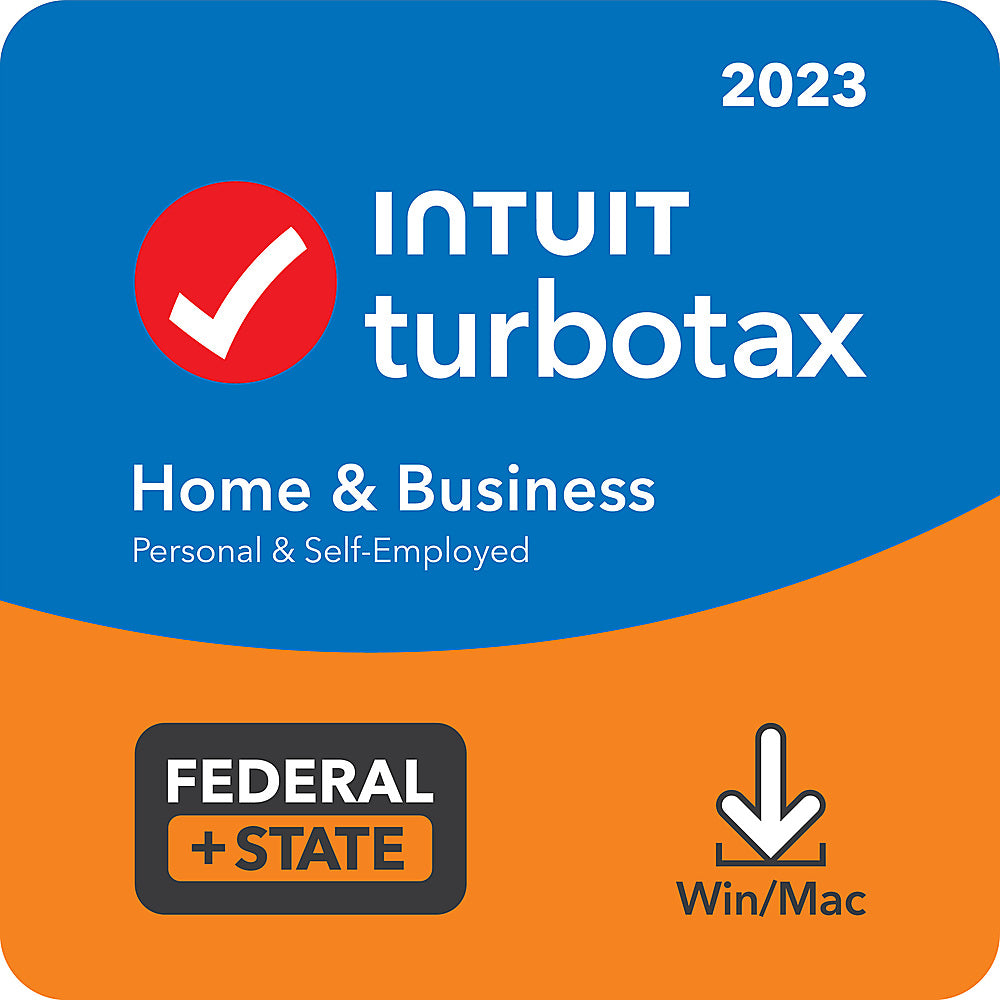 TurboTax - Home & Business 2023 Federal + E-file & State - Mac OS, Windows [Digital]_0
