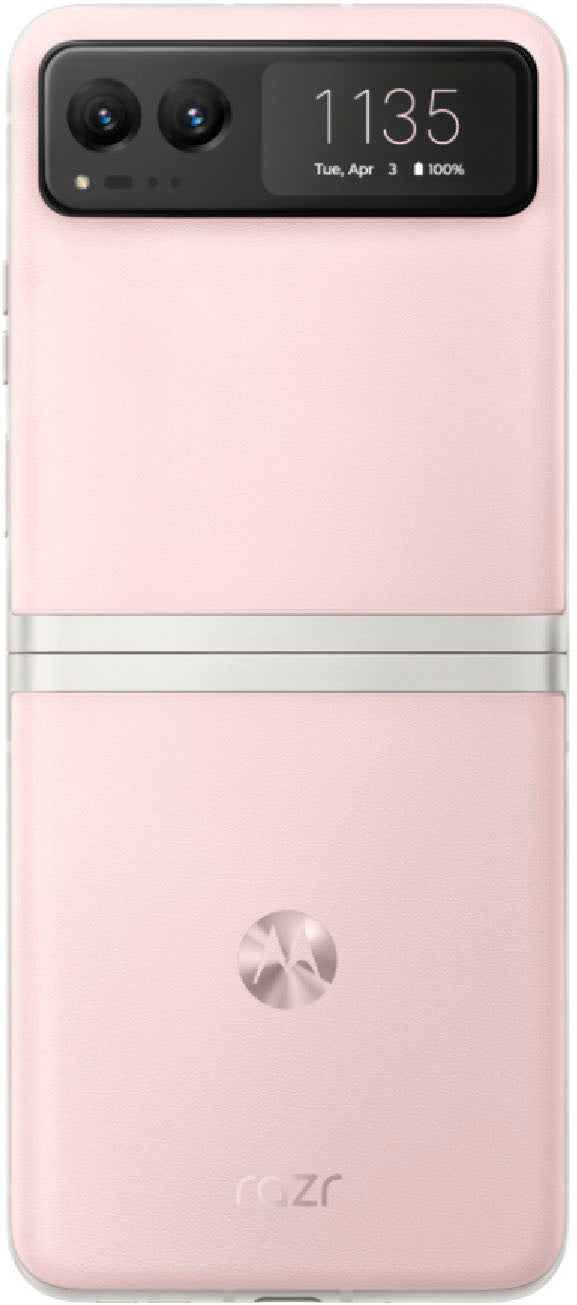 Motorola - razr 2023 128GB (Unlocked) - Cherry Blossom_2