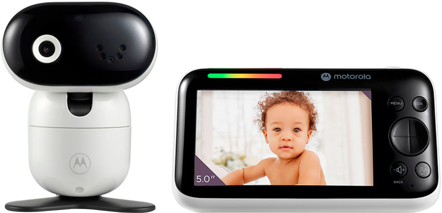 Motorola - PIP1510 CONNECT 5" WiFi Video Baby Monitor - White_0