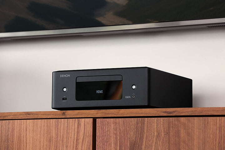 Denon - CEOL-RCD-N12 65W 2-Ch. Bluetooth Capable with HEOS Stereo Receiver with Alexa - Black_7