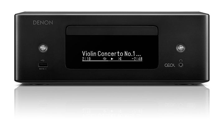 Denon - CEOL-RCD-N12 65W 2-Ch. Bluetooth Capable with HEOS Stereo Receiver with Alexa - Black_2