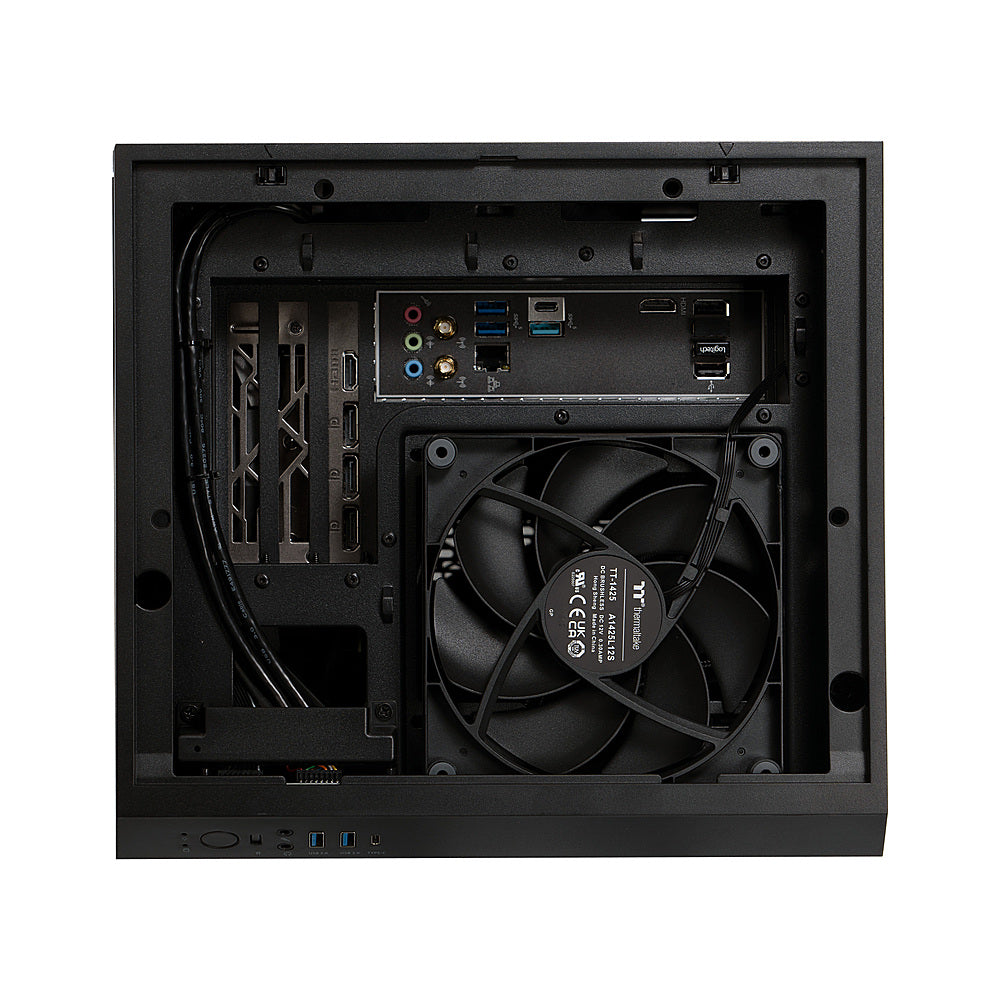 Thermaltake - LCGS Reactor i470T Gaming Desktop-Intel Core i9-13900K-32GB RGB memory-NVIDIA GeForce RTX 4070 Ti-2TB NVMe M.2 - Black_4