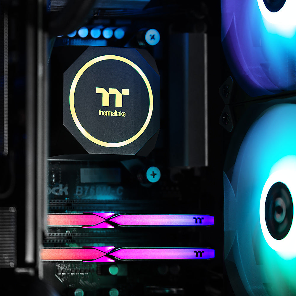 Thermaltake - LCGS Reactor i470T Gaming Desktop-Intel Core i9-13900K-32GB RGB memory-NVIDIA GeForce RTX 4070 Ti-2TB NVMe M.2 - Black_5