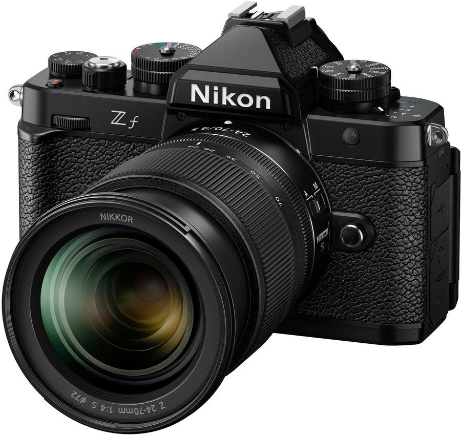 Nikon - Z f 4K Video Mirrorless Camera with  NIKKOR Z 24-70mm f/4 S Lens_0