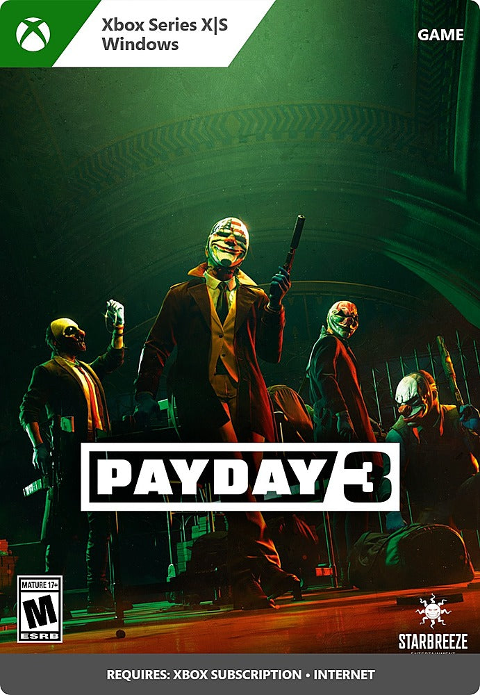 Pay Day 3 Standard Edition - Xbox Series X, Xbox Series S, Windows [Digital]_0
