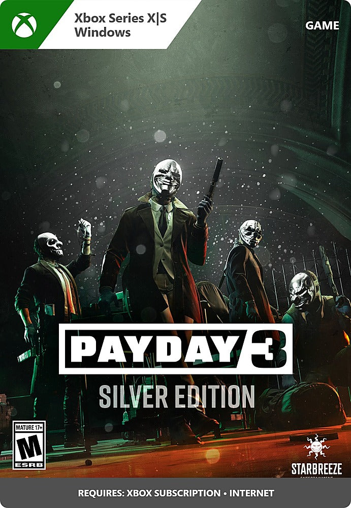 Pay Day 3 Silver Edition - Xbox Series X, Xbox Series S, Windows [Digital]_0