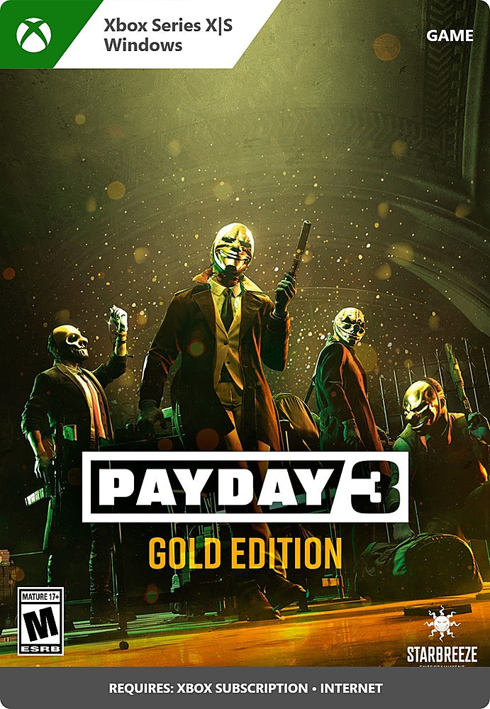 Pay Day 3 Gold Edition - Xbox Series X, Xbox Series S, Windows [Digital]_0