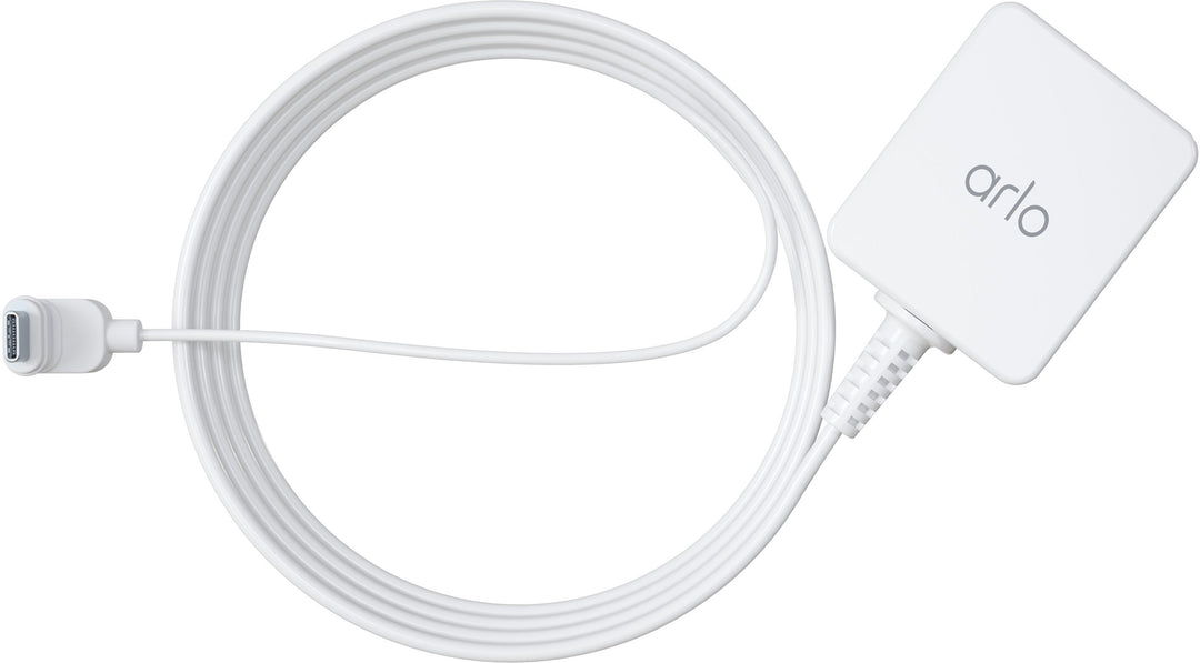 25' Outdoor Charging Cable for Arlo Essential Outdoor Camera and Essential XL Outdoor Camera (2nd Generation) - White_0