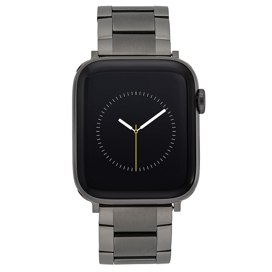 WITHit - Vince Camuto Men's Stainless Steel Link Band for Apple Watch 42/44/45/Ultra (49mm) - Dark Grey_0