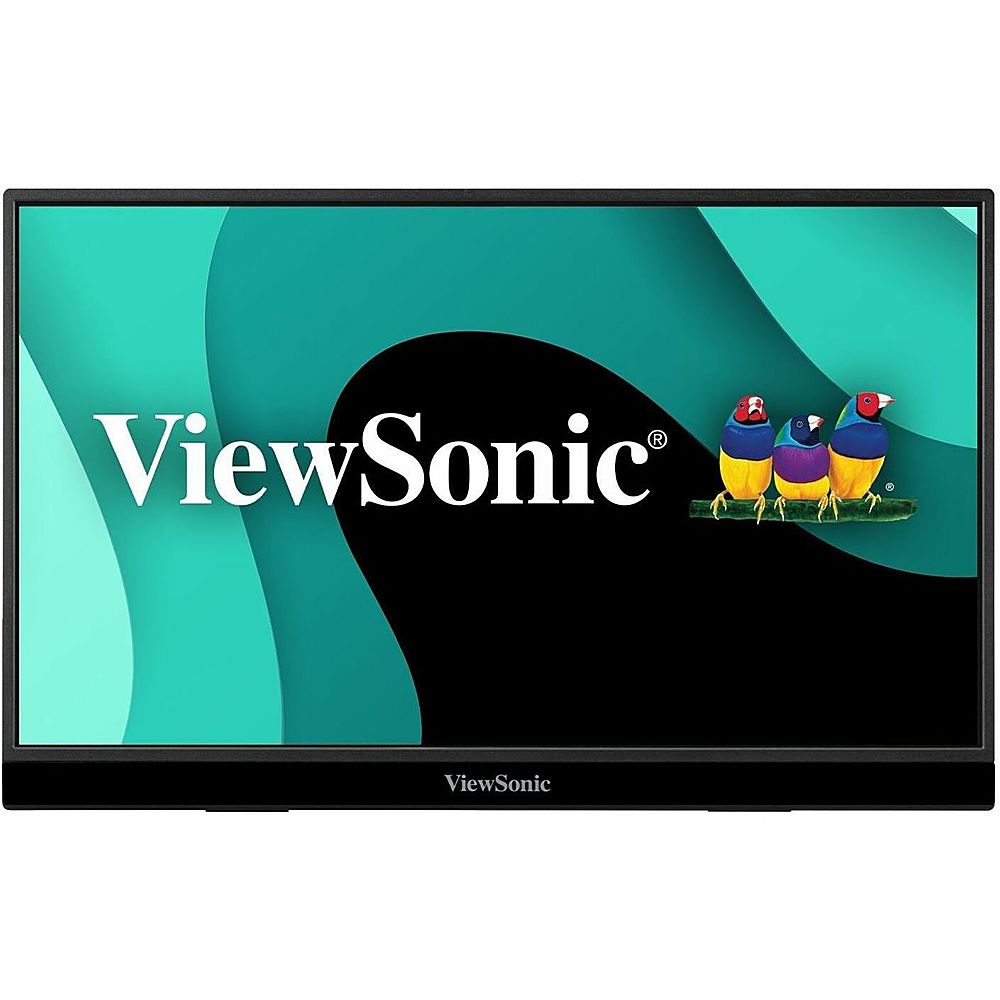 ViewSonic - VX1655 - 15.6" 1080p Portable Monitor with 60W USB C and mini HDMI - Black_0