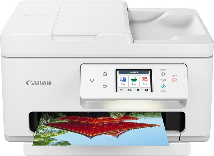 Canon - PIXMA TR7820 Wireless All-In-One Inkjet Printer - White_13
