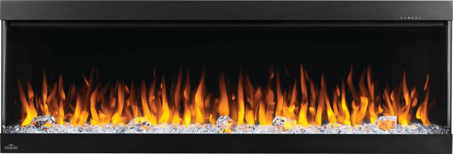 Napoleon - Trivista Pictura 50-Inch Three-Sided Wall-Hanging Electric Fireplace - Black_0