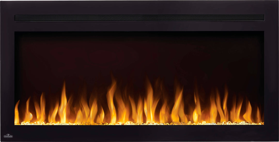 Napoleon - Purview 42-Inch Wall-Hanging Electric Fireplace - Black_5