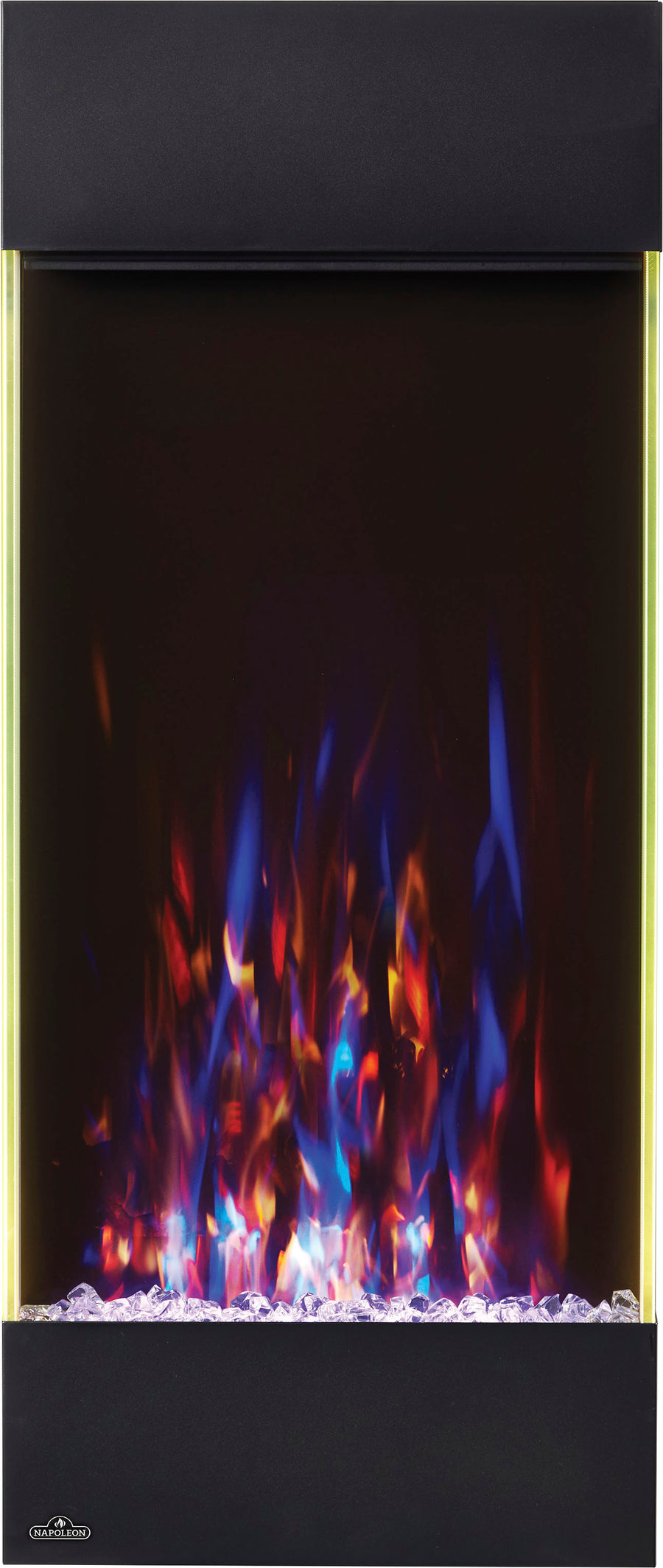 Napoleon - Allure Vertical 38-Inch Wall-Hanging Electric Fireplace - Black_0
