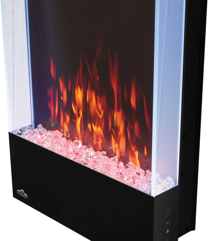 Napoleon - Allure Vertical 38-Inch Wall-Hanging Electric Fireplace - Black_4