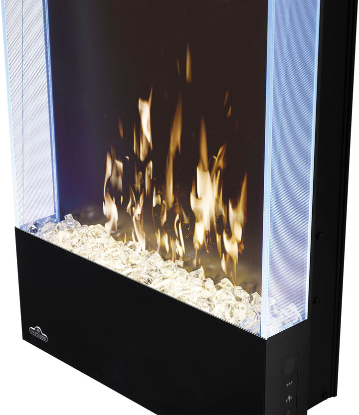 Napoleon - Allure Vertical 38-Inch Wall-Hanging Electric Fireplace - Black_3