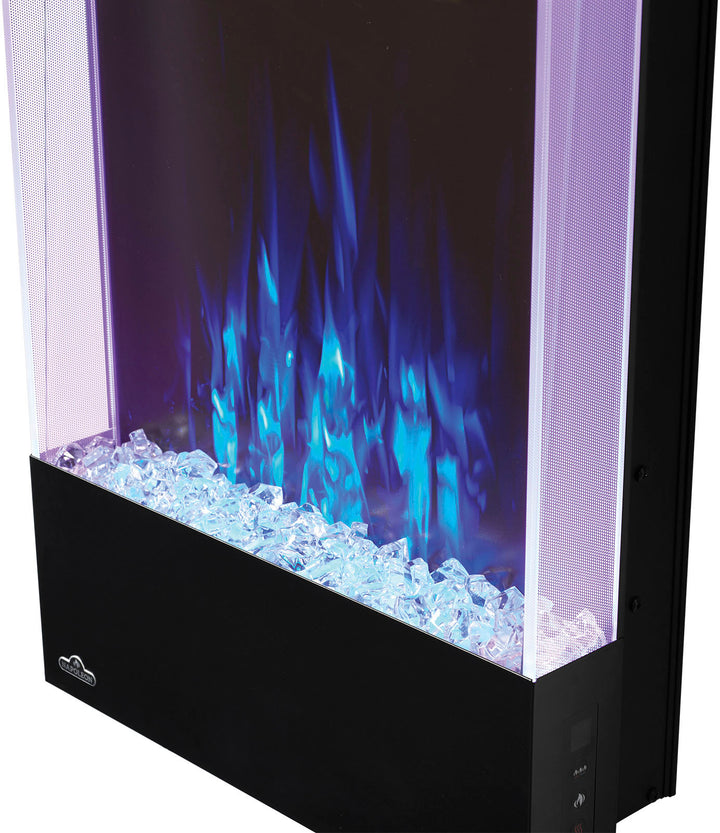Napoleon - Allure Vertical 38-Inch Wall-Hanging Electric Fireplace - Black_2