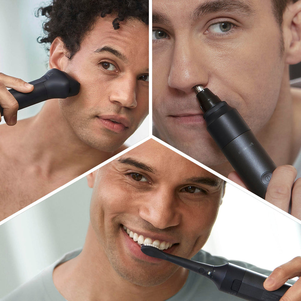 Panasonic - MultiShape All-in-One Grooming Device, Clean Cut Kit - Navy_1