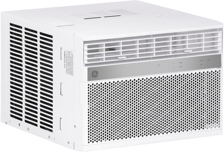 GE - 700 Sq. Ft. 14000 BTU Smart Window Air Conditioner - White_0