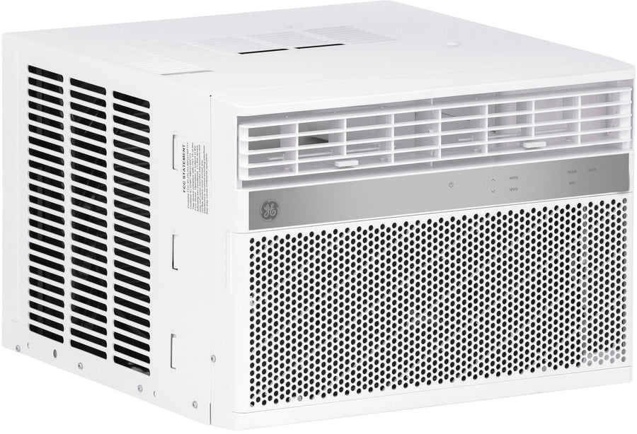 GE - 450 Sq. Ft. 10100 BTU Smart Window Air Conditioner - White_0