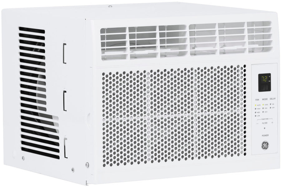 GE - 250 Sq. Ft. 6000 BTU Window Air Conditioner - White_0