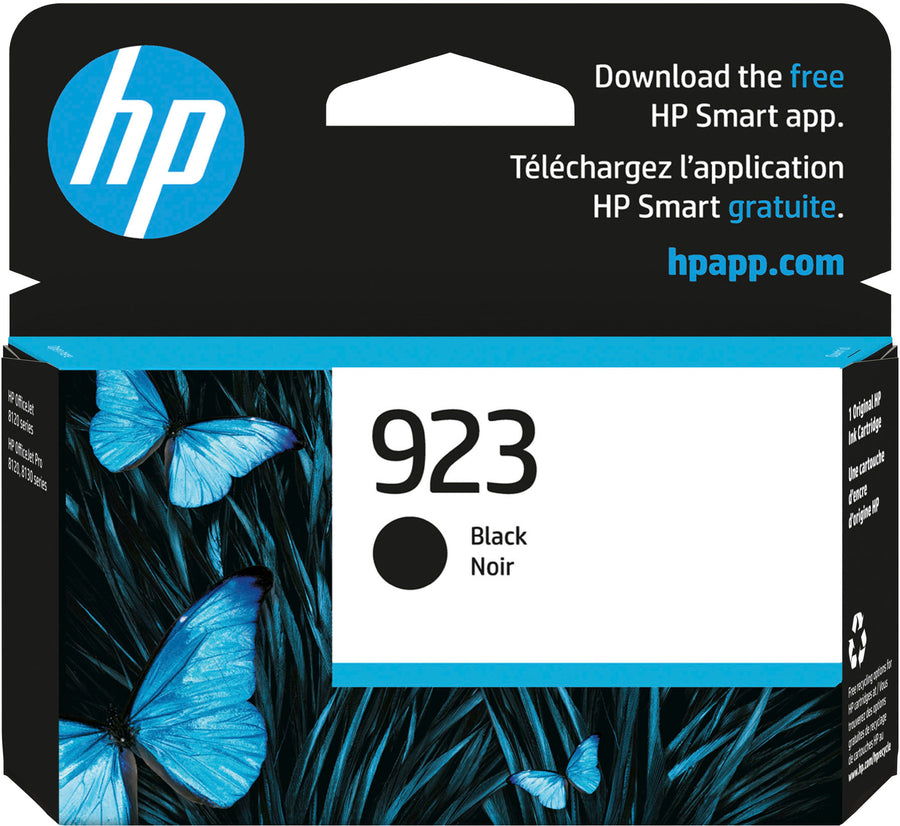 HP - 923 Standard Capacity Ink Cartridge - Black_0