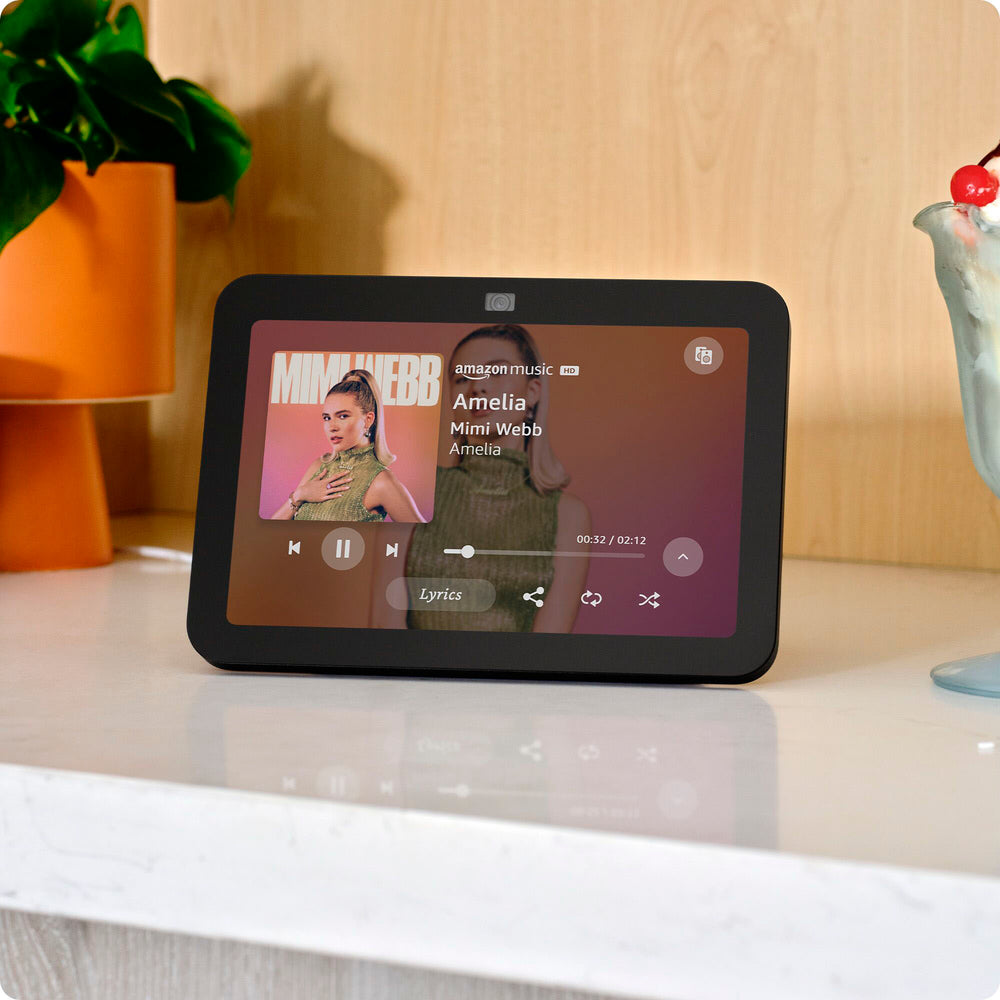 Amazon - Echo Show 8 (3rd Gen, 2023 release) | With Spatial Audio, Smart Home Hub, and Alexa - Charcoal_1