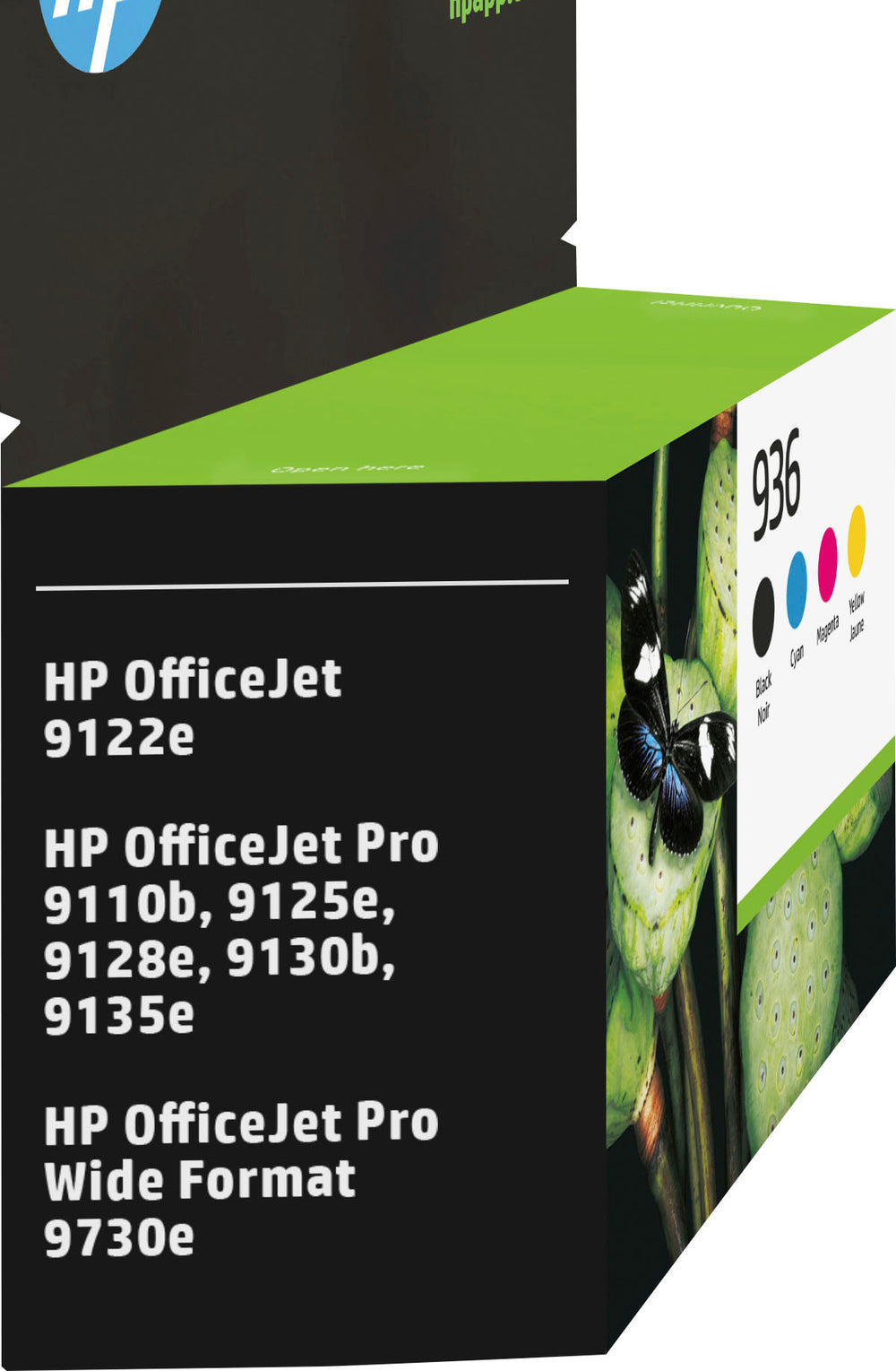 HP - 936 4-Pack Standard Capacity Ink Cartridges - Black/Magenta/Yellow/Cyan_1