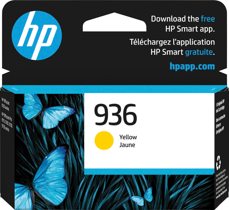 HP - 936 Standard Capacity Ink Cartridge - Yellow_0