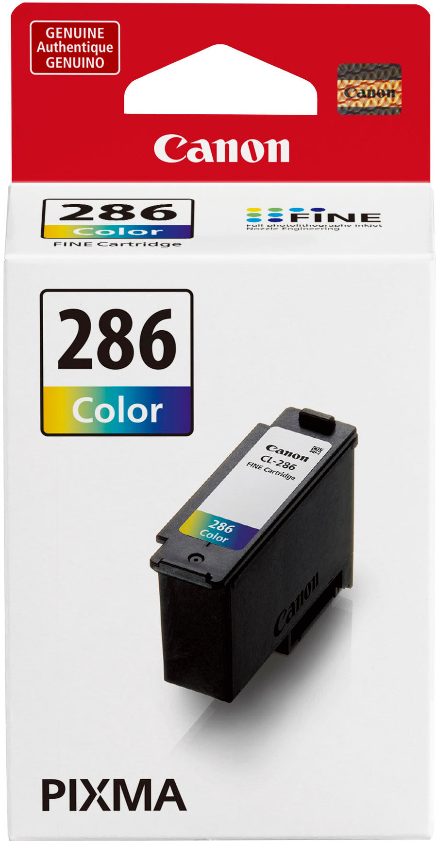 Canon - CL-286 AMR Standard Capacity Ink Cartridge - Tri-Color_0