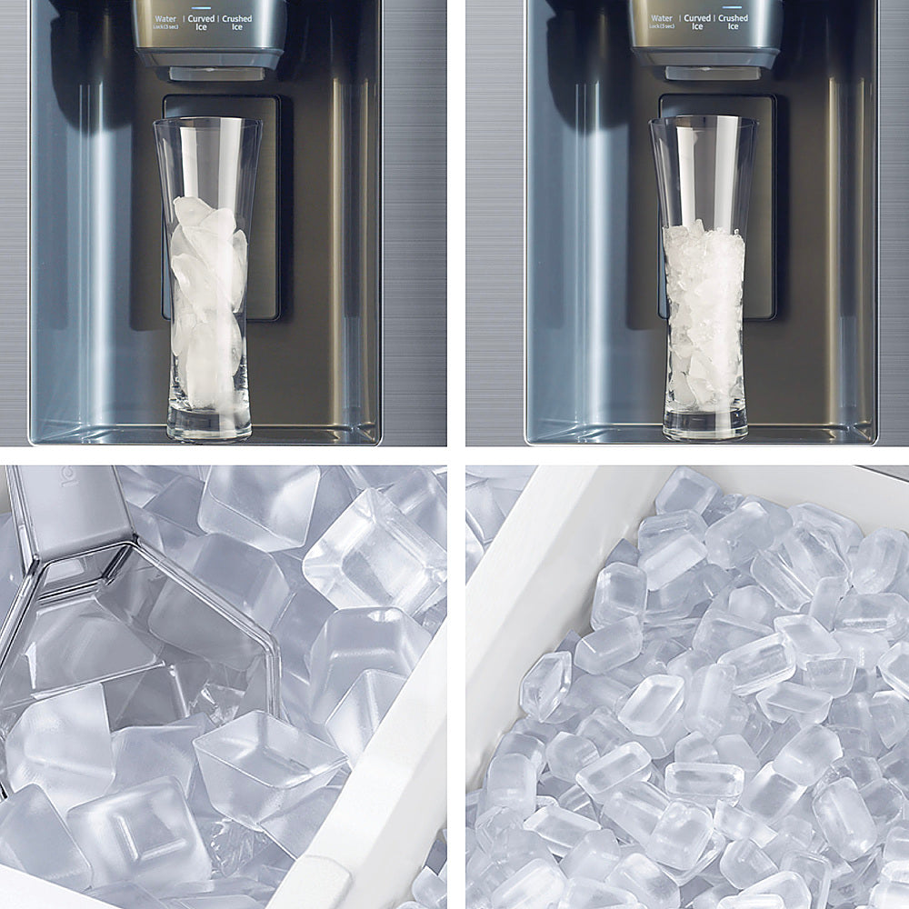 Samsung - 31 cu. ft. 3-Door French Door Smart Refrigerator with Four Types of Ice - Stainless Steel_1