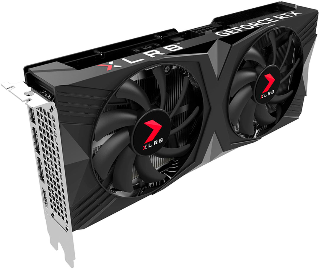 PNY - GeForce RTX 4060 Ti 8GB GDDR6 PCIe Gen 4 x16 Graphics Card with Dual Fan - Black_8