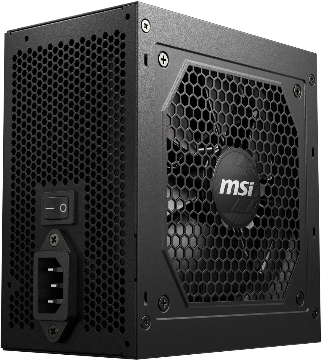 MSI - A650GL-Full Modular – 80 Plus Gold 650W-Gaming Power Supply - Black - Black_5