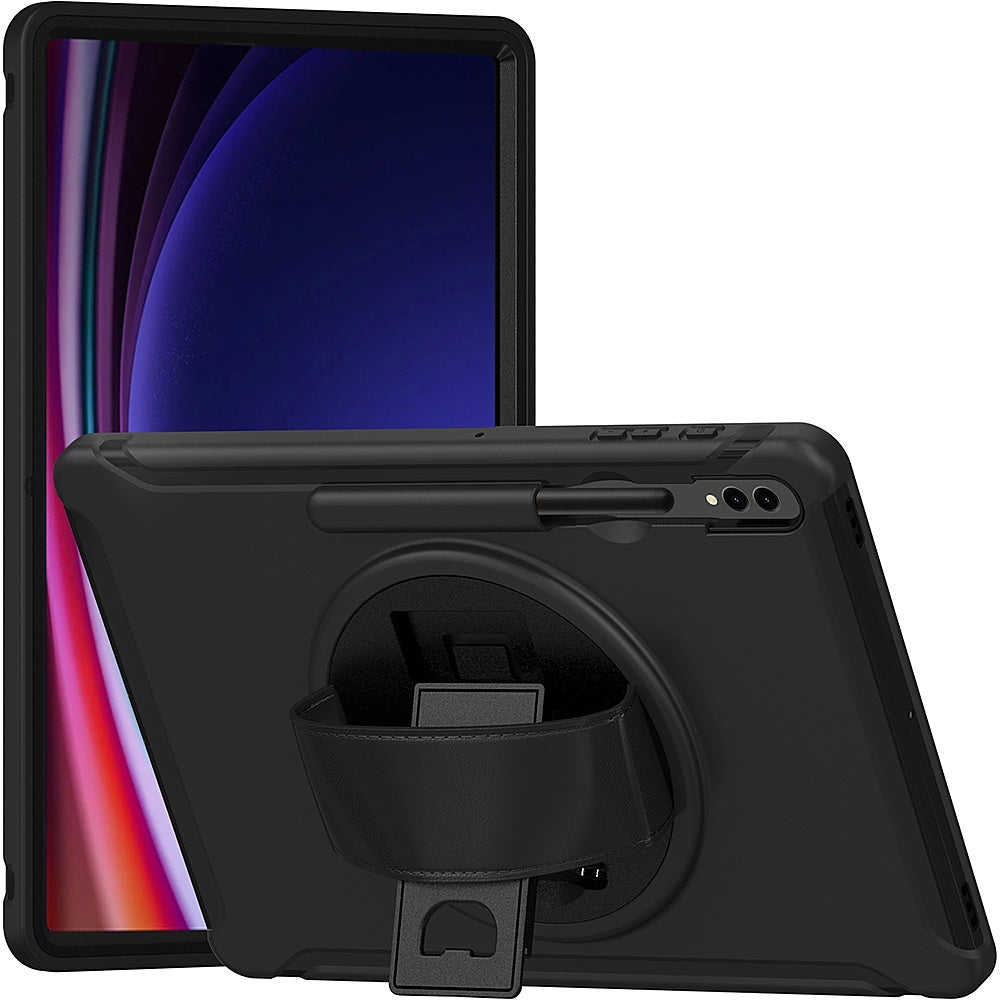 SaharaCase - Protection Hand Strap Series Case for Samsung Galaxy Tab S9 Ultra - Black_5