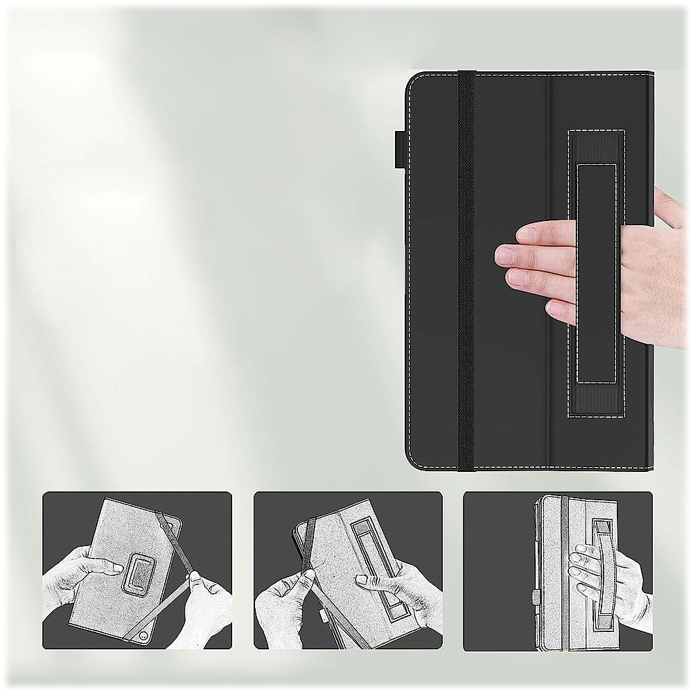 SaharaCase - Bi-Fold Folio Case for Samsung Galaxy Tab S9+ - Black_1