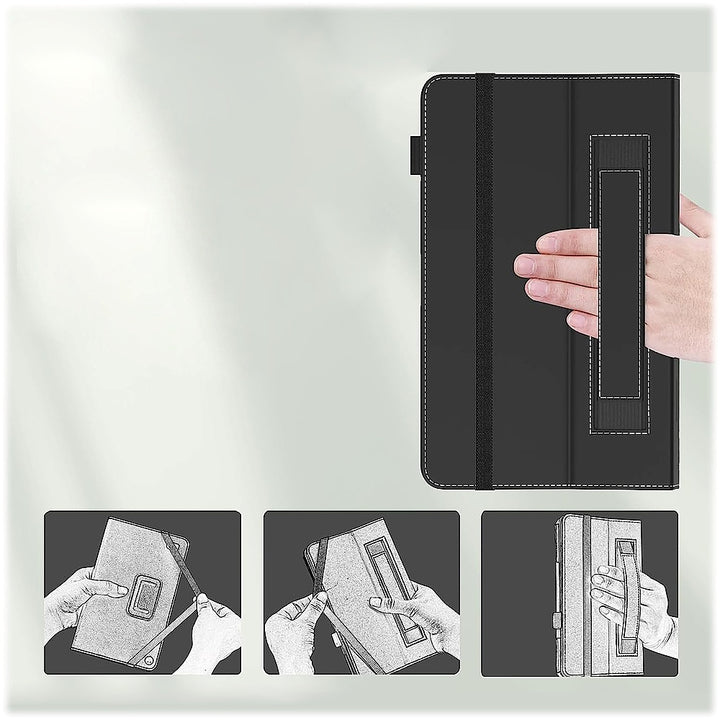 SaharaCase - Bi-Fold Folio Case for Samsung Galaxy Tab S9 Ultra - Black_2