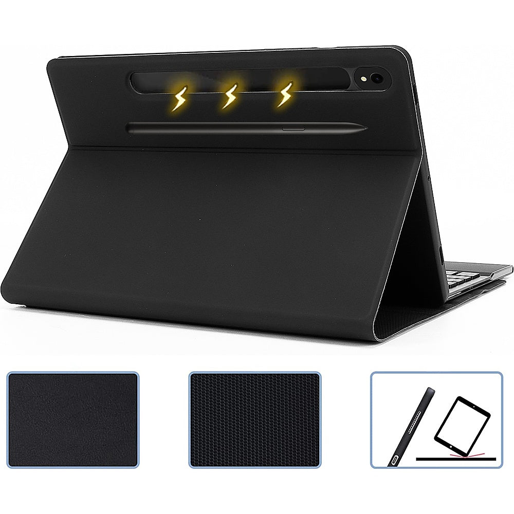 SaharaCase - Keyboard Case with TrackPad for Samsung Galaxy Tab S9 - Black_5