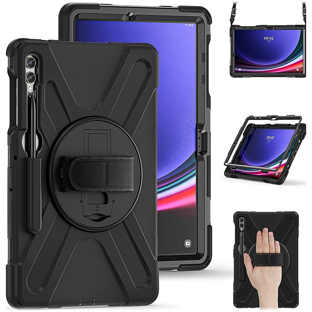 SaharaCase - DEFENSE-X Series Case for Samsung Galaxy Tab S9+ - Black_5