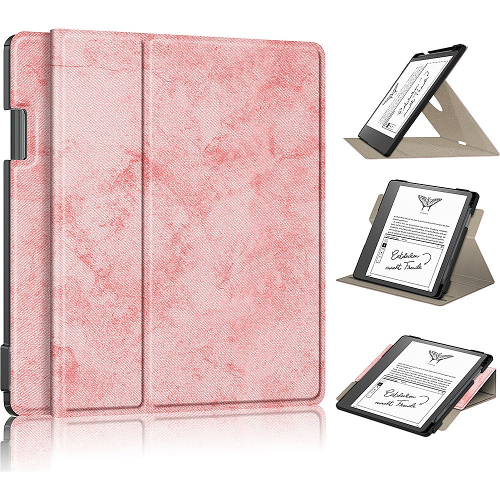 SaharaCase - Leather Bi-Fold Folio Case for reMarkable 2 - Pink_2