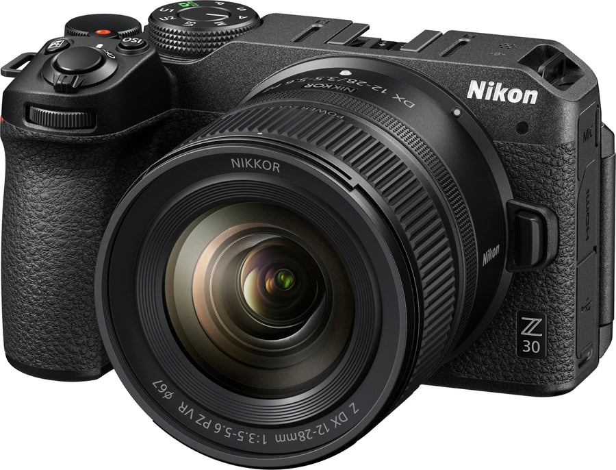 Nikon - Z 30 4K Mirrorless Camera w/ NIKKOR Z DX 12-28mm f/3.5-5.6 PZ VR Lens_0