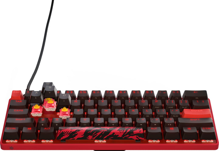 SteelSeries - Apex 9 Mini 60% Wired OptiPoint Adjustable Actuation Switch Gaming Keyboard with RGB Lighting - FaZe Clan Limited Edition_2