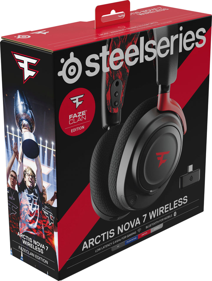 SteelSeries - Arctis Nova 7 Wireless Gaming Headset for PC - FaZe Clan Limited Edition_2