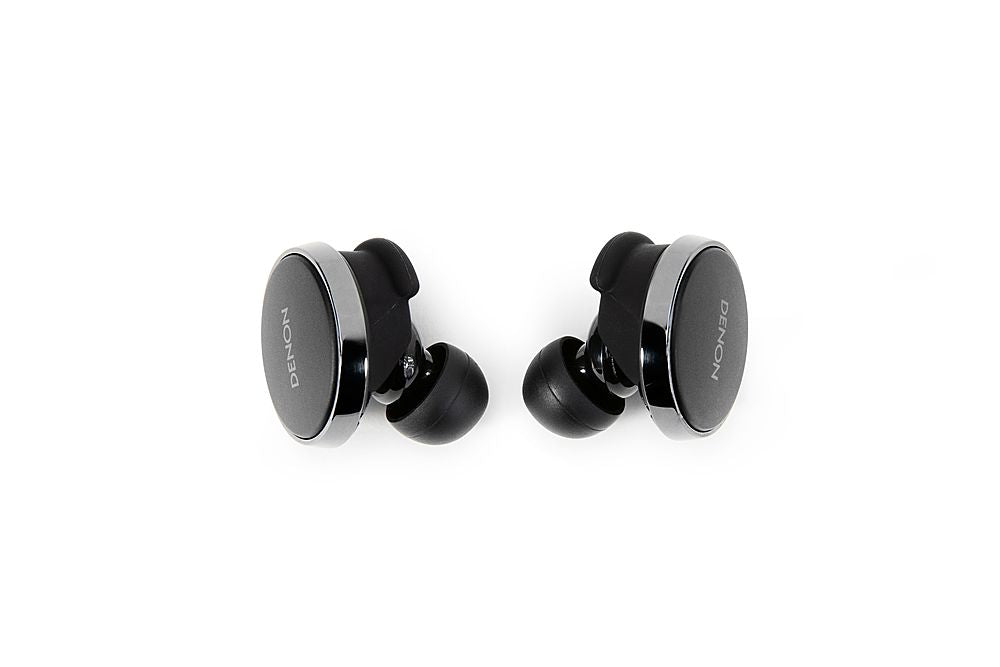 Denon - PerL True Wireless Active Noise Cancelling In-Ear Earbuds - Black_1